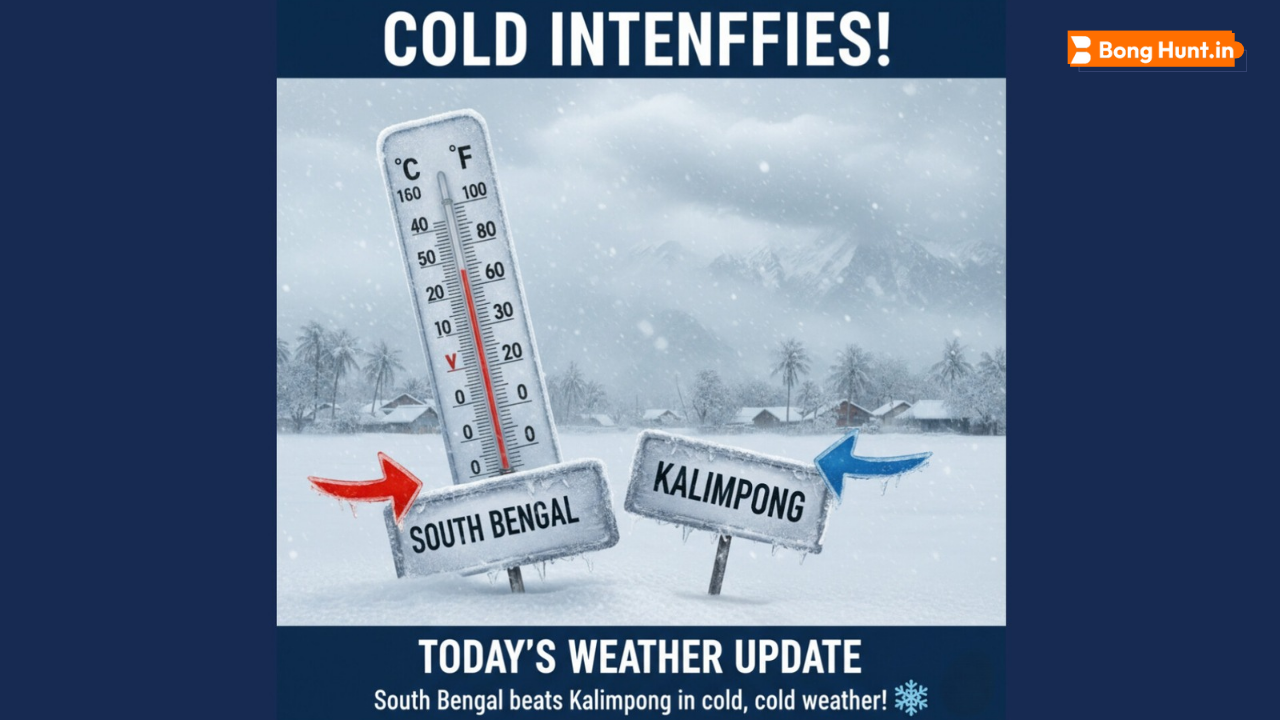 ঠান্ডায় কালিম্পংকে টেক্কা দিল দক্ষিণবঙ্গ, আরও বাড়বে শীত! আজকের আবহাওয়া আপডেট