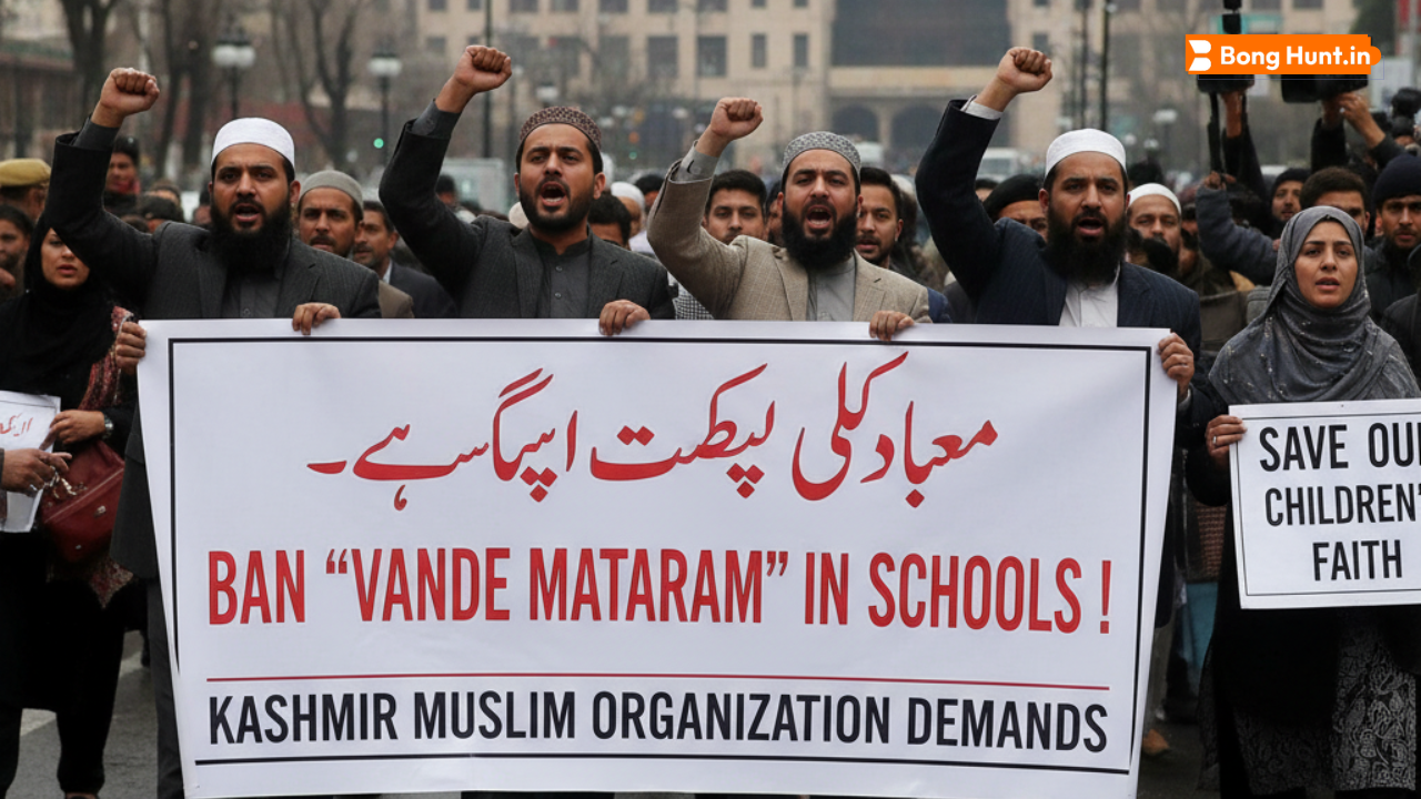 স্কুলে নিষিদ্ধ হোক ‘বন্দে মাতরম’! সরকারের কাছে দাবি কাশ্মীরের মুসলিম সংগঠনের